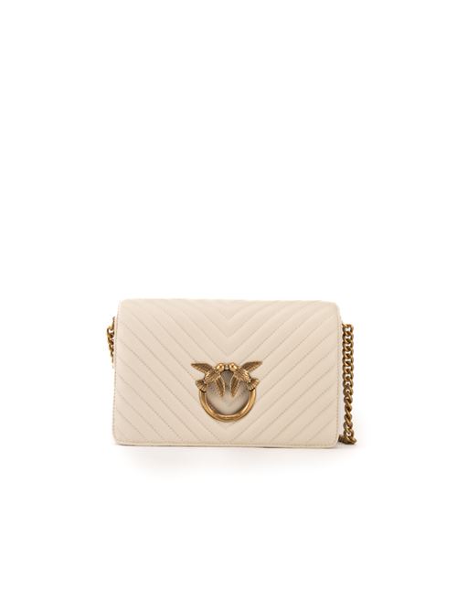 Borsa Classic Love Click Chevron white PINKO | 100063 A0GKZ14Q